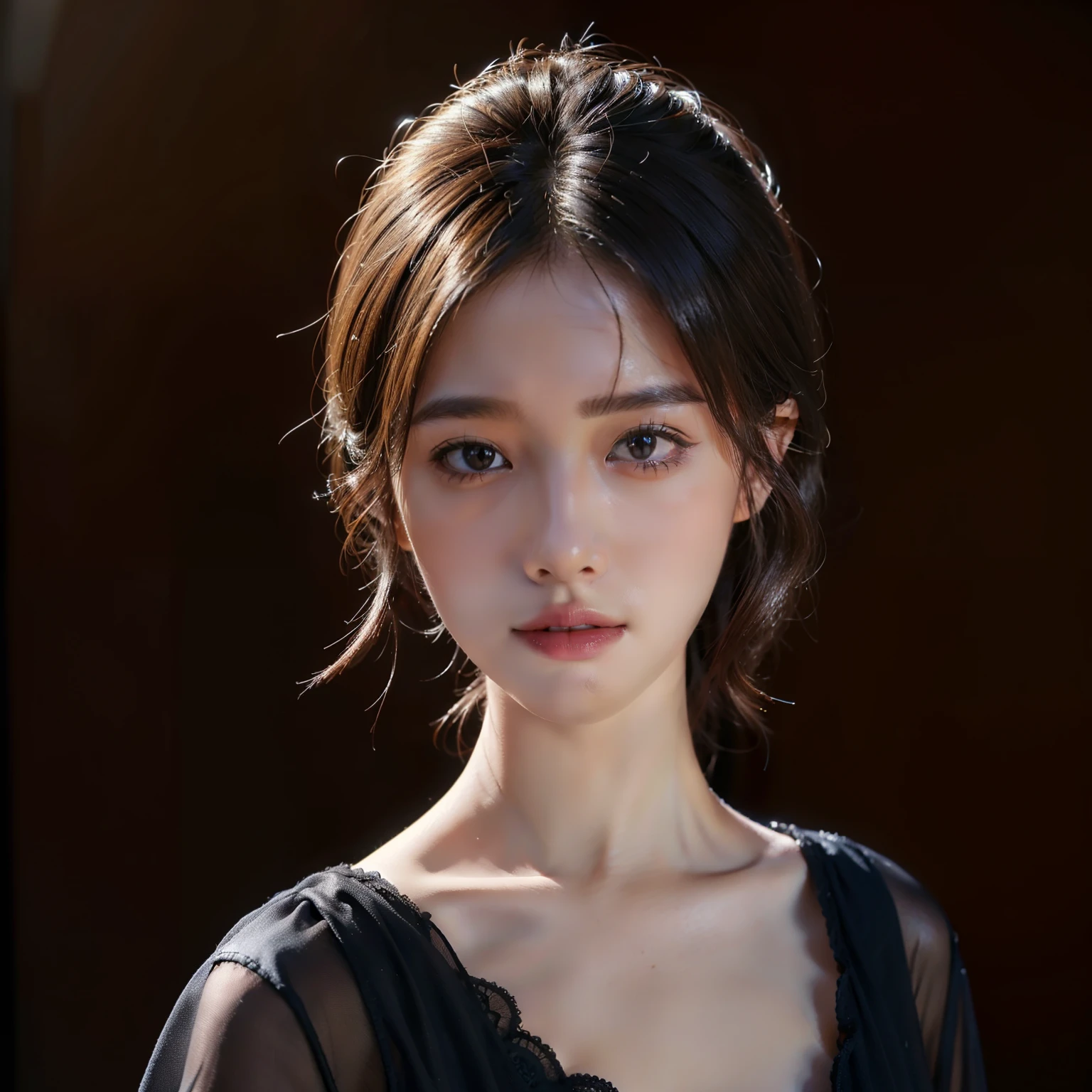 Beautiful girl who refuses、((top-quality、8K、​masterpiece:1.3))、