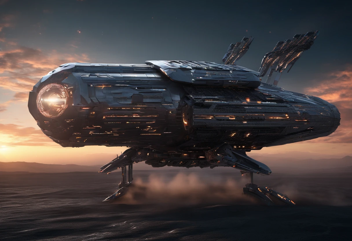 Interstellar Shuttle,future-tech,Spaceships travel through the universe,Grandiose spatial scenes,tmasterpiece,k hd,the detail