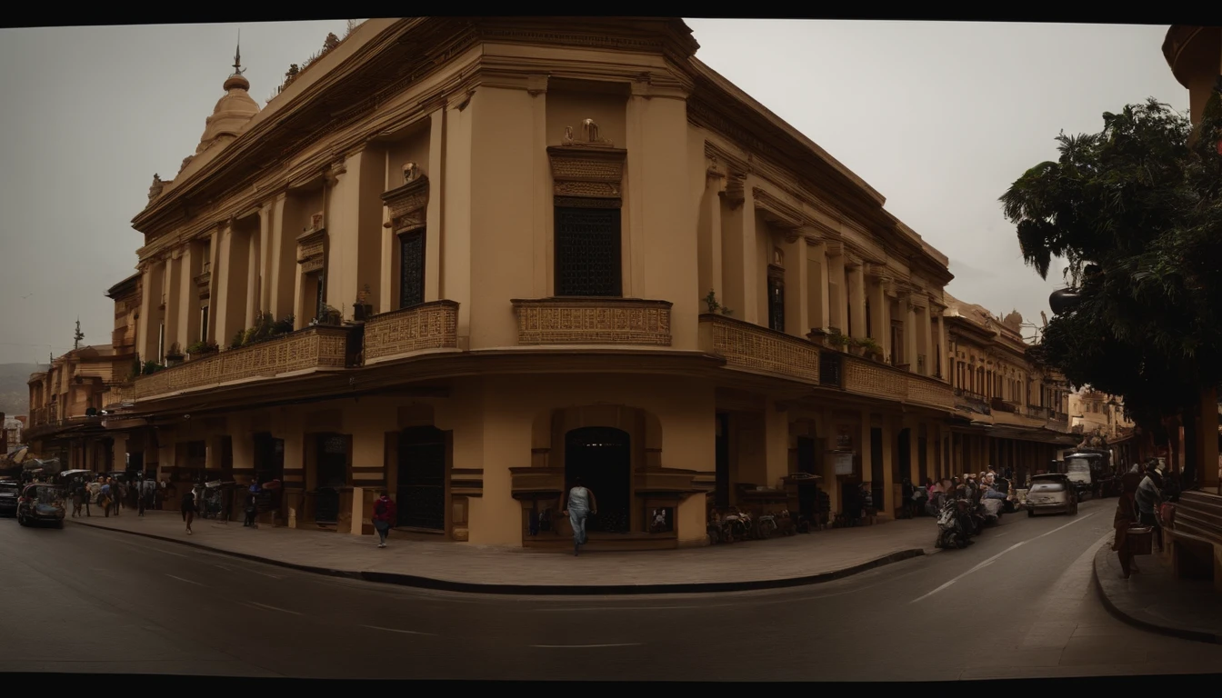 Peru, ciudad, zona comercial