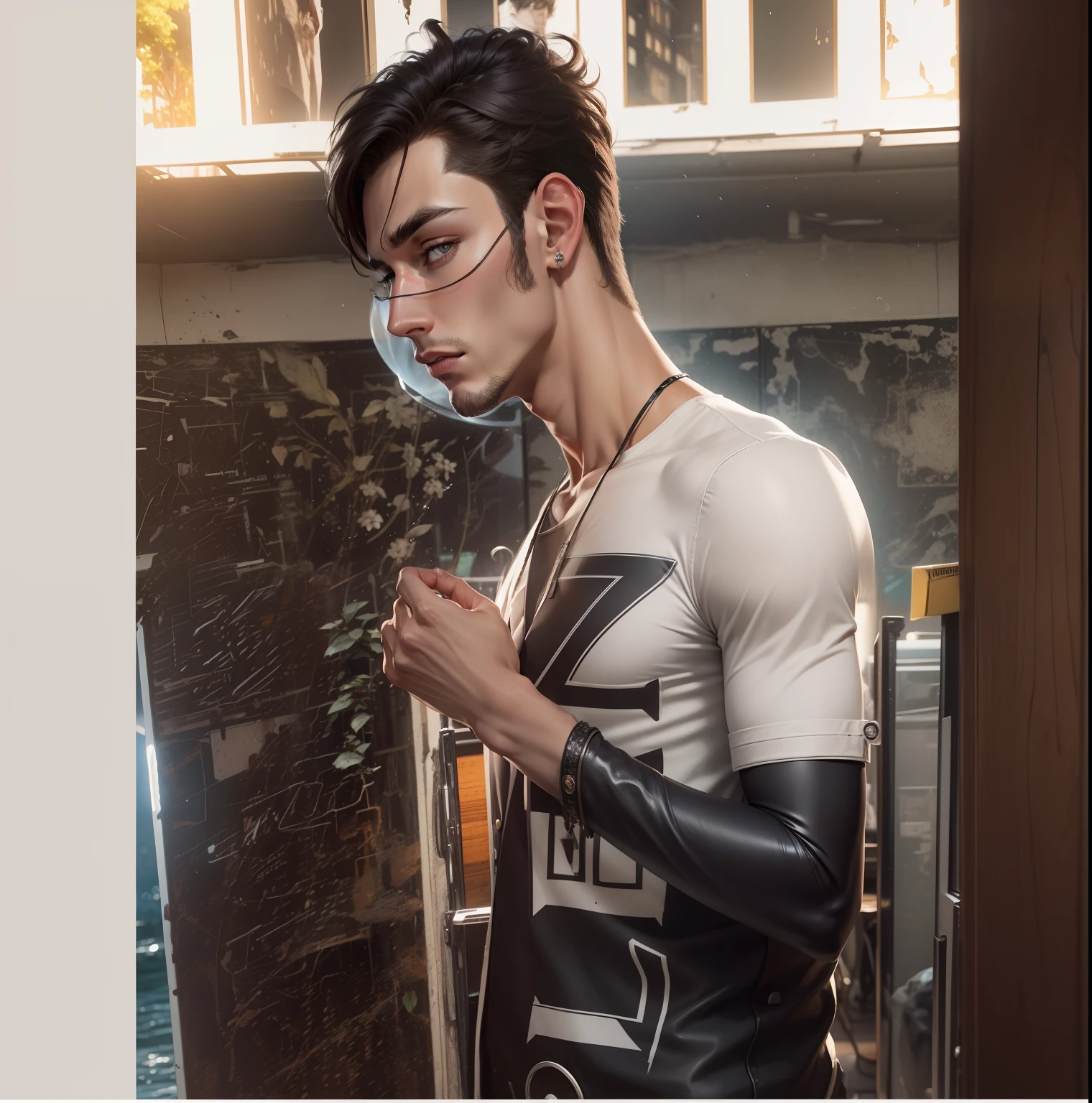 Change background handsome boy, realistic face, 8k ultra realistic world handsome boy