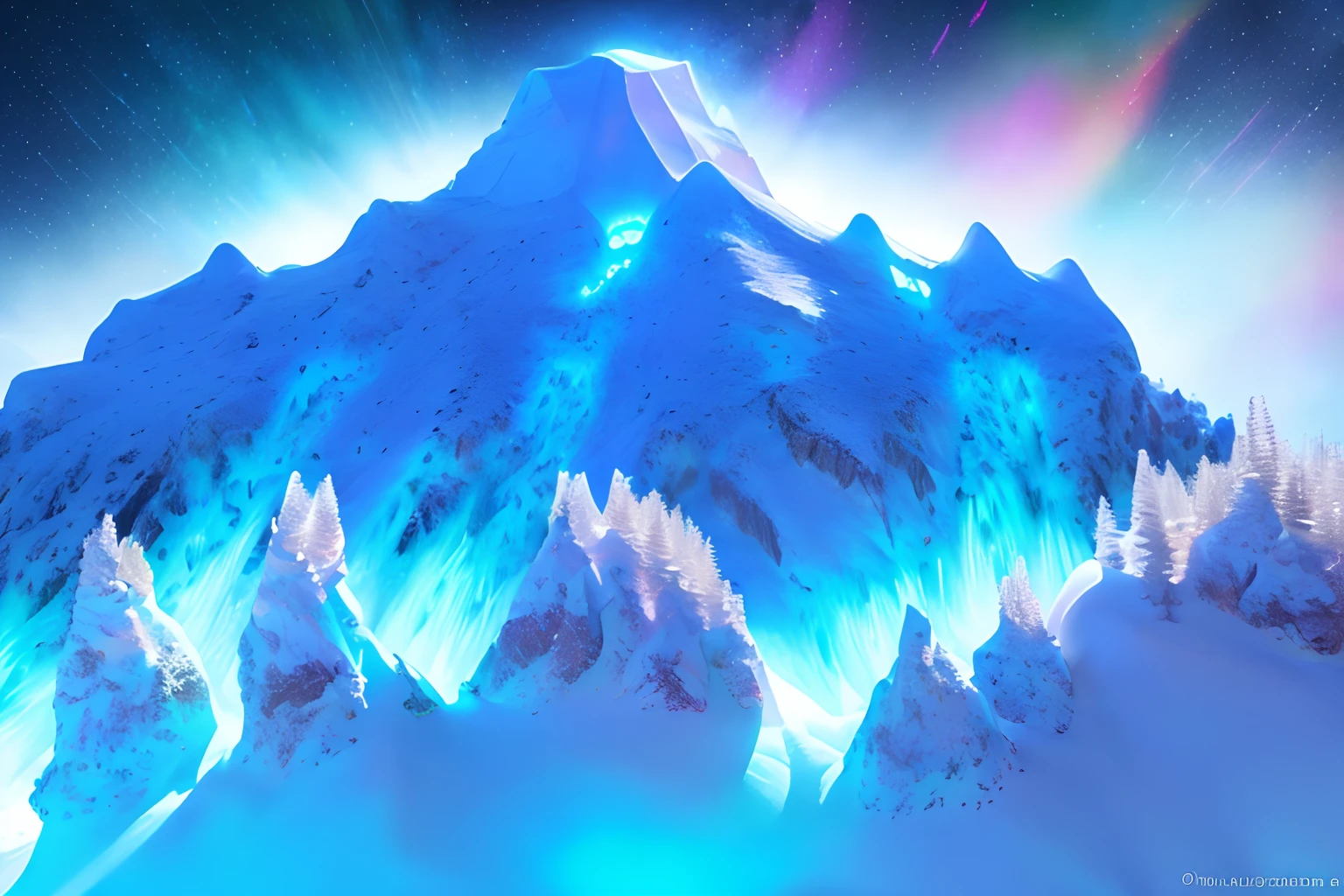 snow mountain of magnificent panorama view, majestic, beauty beautiful, chromatic aberration, details that create a sense of reality, mystical atmosphere, magnificent atmosphere, ethereal atmosphere, (blizzard with freeze motion:1.6), fountain pen with black light paint of intricate detailed, absurd resolution, winter snow art aesthetics,