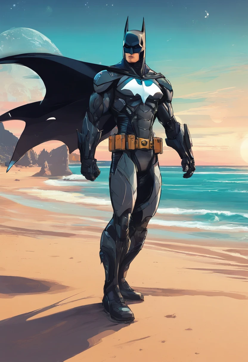 batman na praia