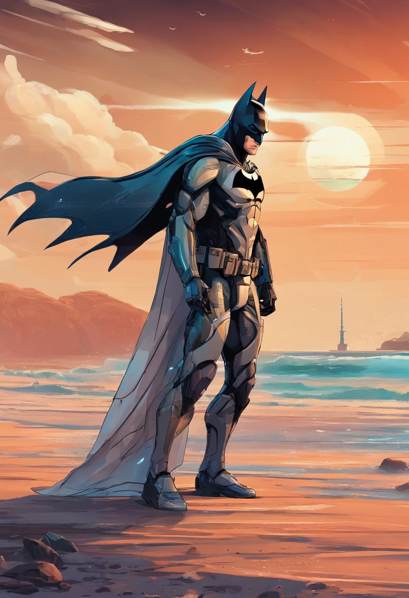 batman na praia