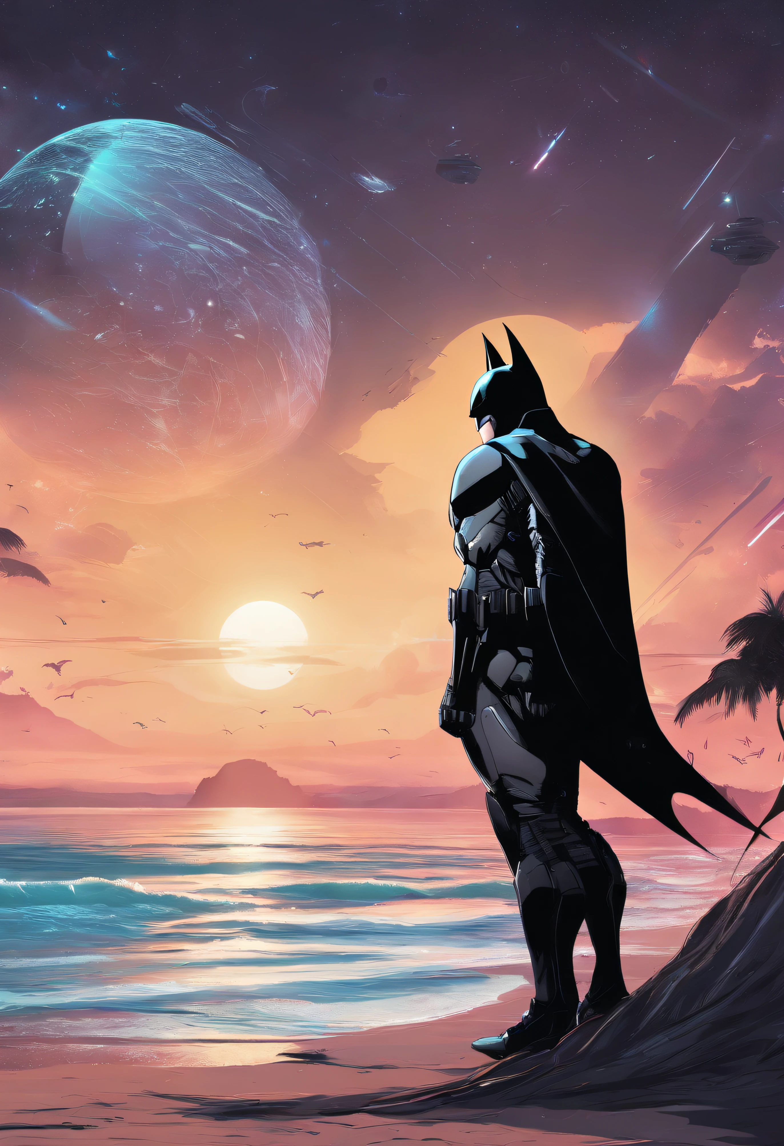 batman na praia