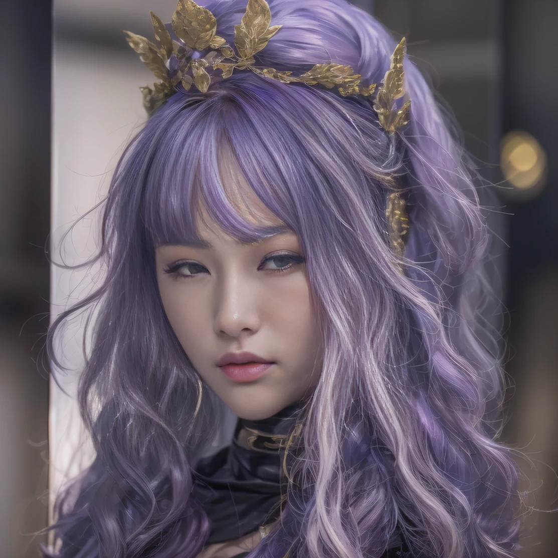 Agate glass texture 32K(tmasterpiece,k hd,hyper HD,32K)Long flowing bright purple hair,Autumn Pond,zydink, a color, Asian people (Kizi), (Red scarf), Combat posture, looking at the ground, long whitr hair, Floating bright purple, Fire cloud pattern gold tiara, Chinese long-sleeved gold silk garment, (abstract ink splash:1.2), white backgrounid,Lotus protector(realisticlying:1.4),Bright purple hair,Smoke on the road,The background is pure, A high resolution, the detail, RAW photogr, Sharp Re, Nikon D850 Film Stock Photo by Jefferies Lee 4 Kodak Portra 400 Camera F1.6 shots, Rich colors, ultra-realistic vivid textures, Dramatic lighting, Unreal Engine Art Station Trend, cinestir 800,Long flowing bright purple hair