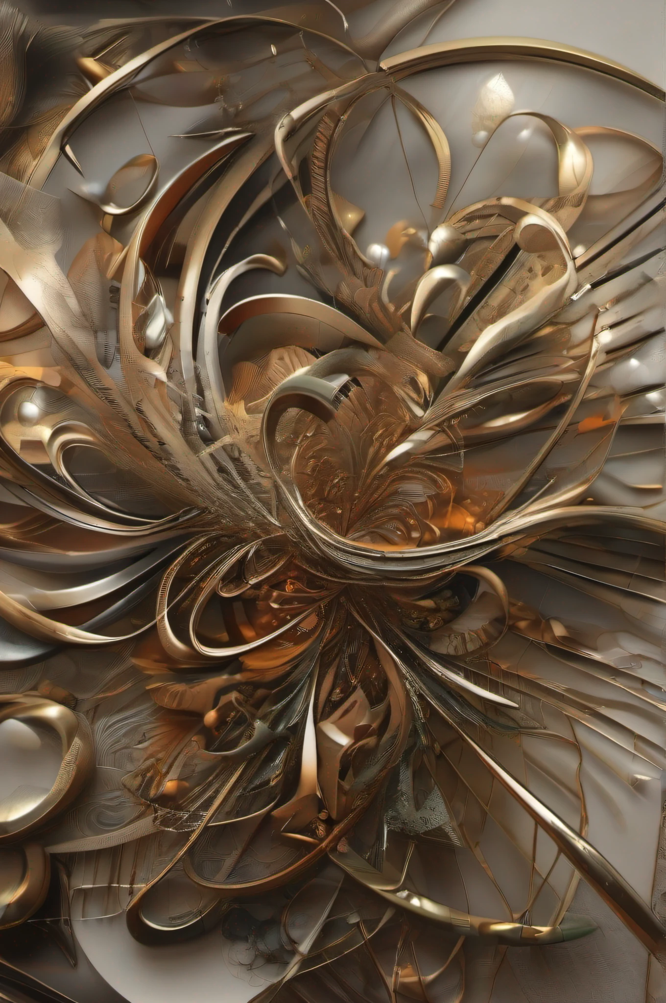 preferred calligraphic abstraction --no text, mock up --seed 777, Ultra HD, photorealistic, 32k, --AR 16:9, --v 5.1, -- s 5, --CHaos 3