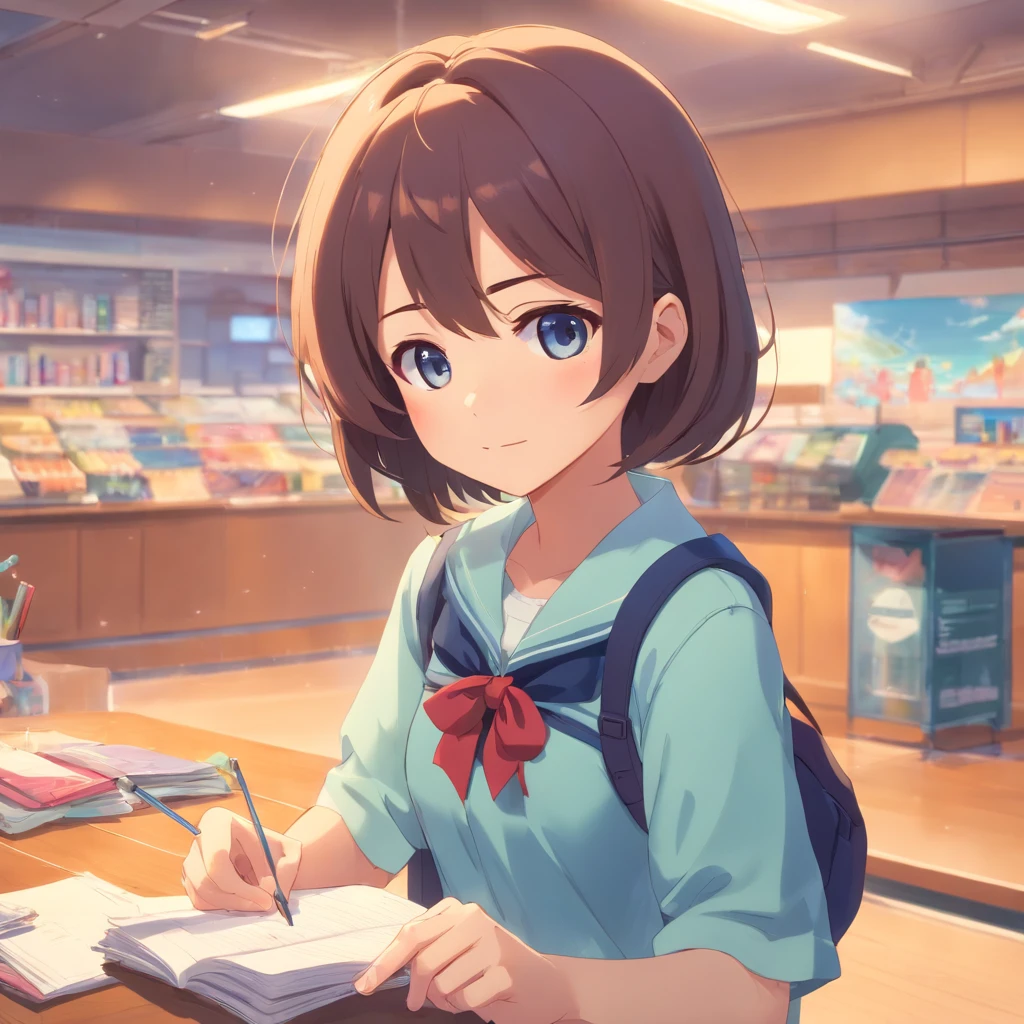 A 3-year-old female doll,An 18-year-old female high school student,There are also many girls together