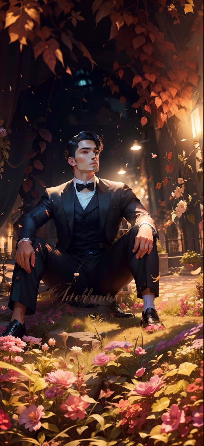 Change the background to Aesthetic look. Gentleman,handsome,8k,Fashion,Model