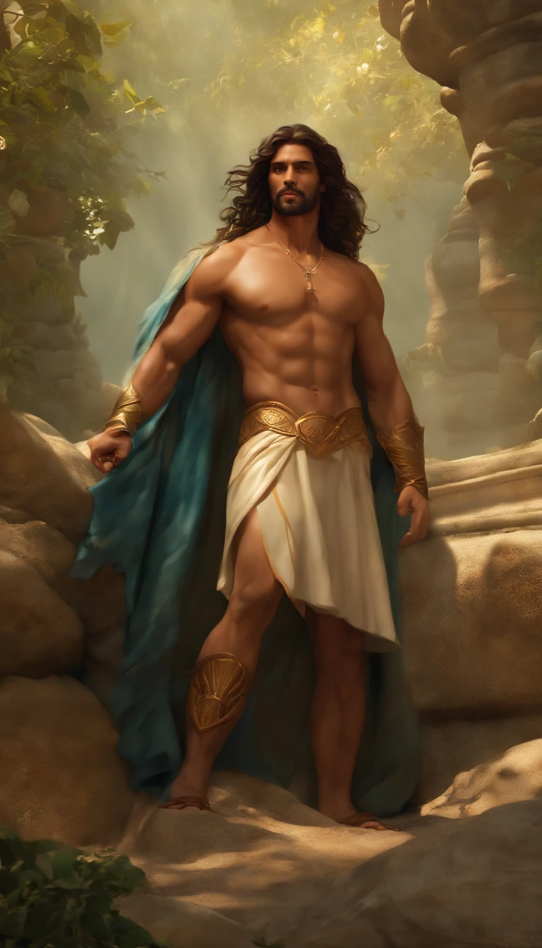 (Professional 3D rendering:1.3) de (Realistic:1.3) foto de arte mais bonita do mundo,soft features, brilliant male heroes, ((Epic hero fantasy rough man muscular greek mythology, olhar molhado irritado, cabelos longos, Short beard and fierce expression in dynamic pose, fantastic location, majestoso ambiente desordenado)), corpo inteiro 8k unidade render, action shot, poros da pele, very dark lighting, sombreamento pesado, circunstanciado, rosto detalhado, (Vibrando, fotografia realista, Realistic, Dramatic, Escuro, foco nítido, 8k), (Roupas de couro velhas danificadas pelo mau tempo:1.4), ((((Use peles)))), (intrincado:1.4), decadente, (altamente detalhado:1.4), Pintura digital, rendering by octane, art stations, conceito-arte, liso, foco nítido, illustration, germe da arte, (Loish:0.23), Wlop Ilya Kuvshinov, e greg rutkowski e alphonse mucha gracias, (global ilumination, studiolight, light volumetric), chuva forte, floating particles, patife, fantasia, Nosso, Corpo inteiroesbiano, ((Fundo escuro e antigo da cidade:1.3)),CGSesociedade, art stations