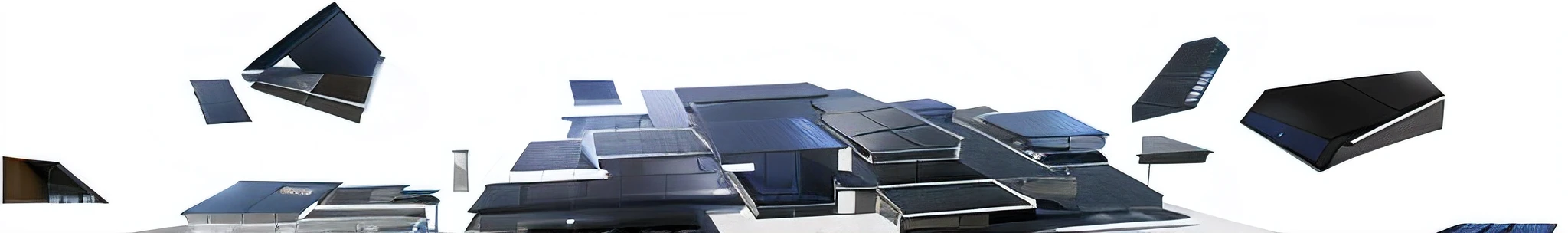 Floor tiles,Stitching,detritos,Perspective view, central image, digital model, solarised, conceito, detail render, architectural model, concept image, rooftop solar panels, iso-distance view, section model, concept-art, concept-art, Japanese-style villa West Dermid, axonometric, concept artwork, conceptual rendering, leaked image