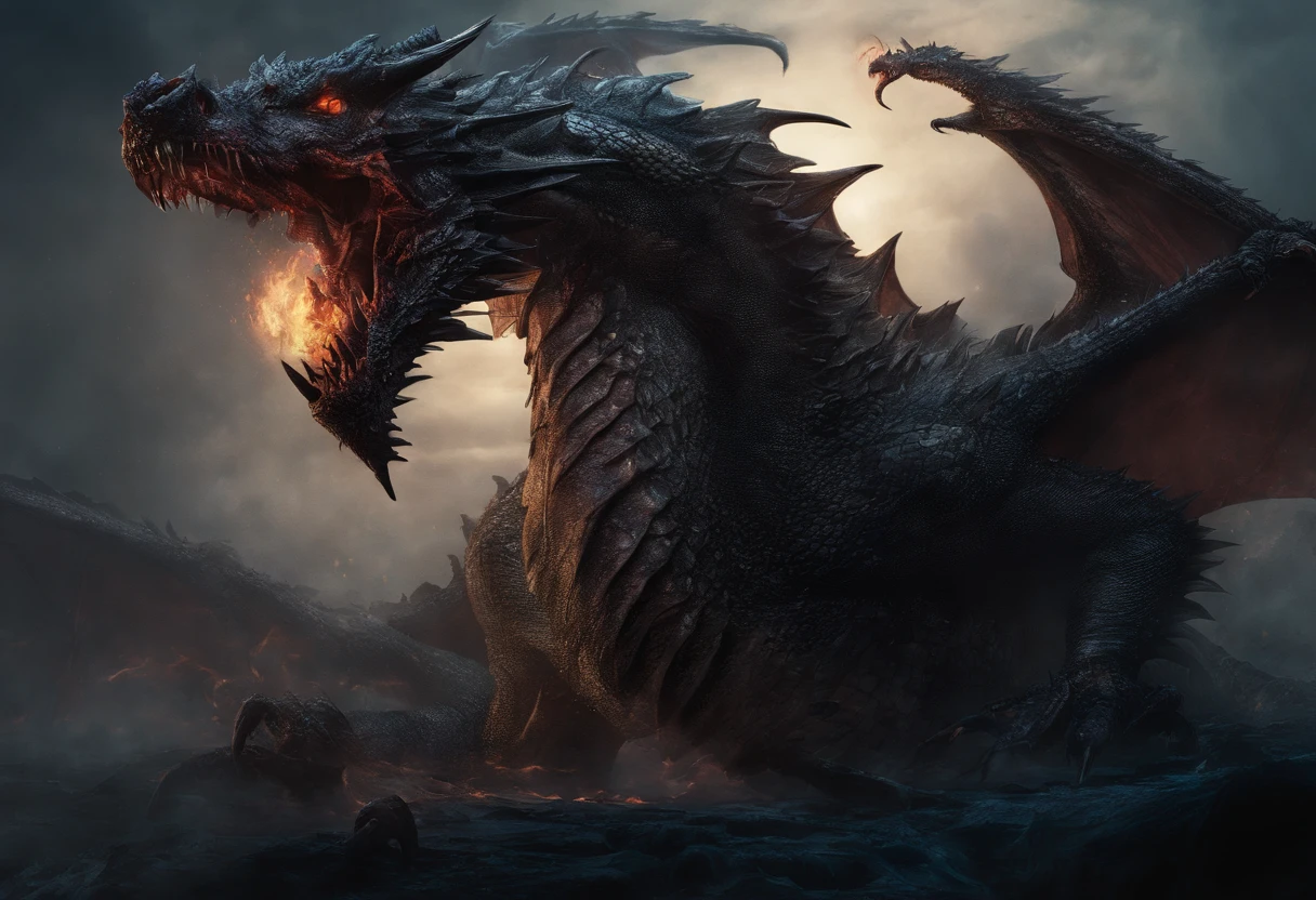 Blizzarding,Ice World,(Dragon Sky Dorado) CU (piercing red eyes),Close-up let go (Blood and fire) Through the nose,Chest scales,full bodyesbian,high high quality,8K,Many details,Fire lettuce,Alas,4 legs,Spotted claws,golds,dangers,fires,dentes pontiagudos,big dragon,immensity,threatening,imponent,Blue scales