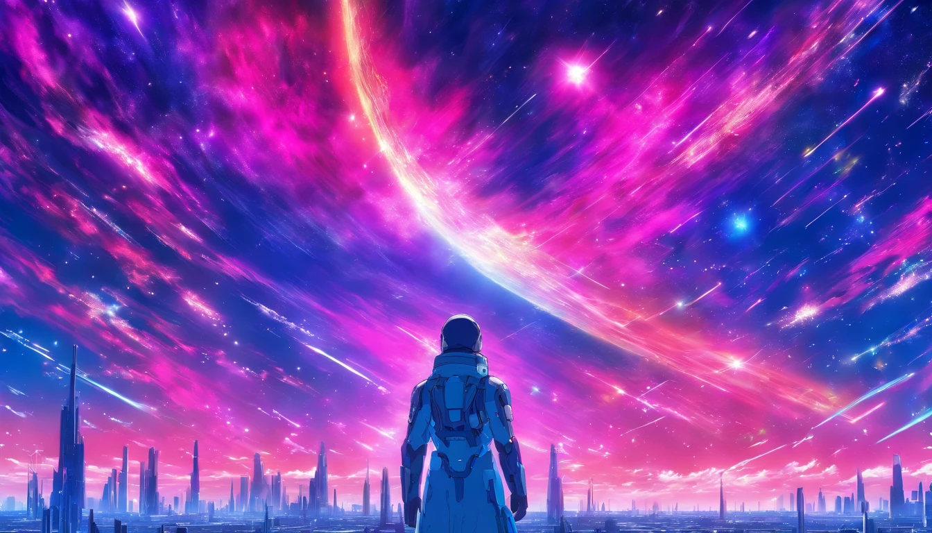((Masterpiece)),(Best quality)),Magnificent space image scene,Interstellar