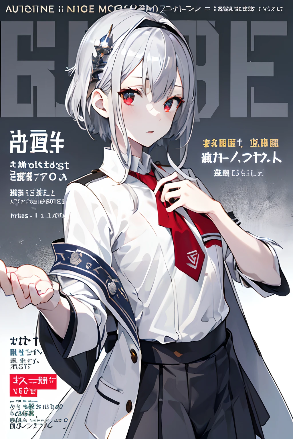 ((((Naked Tuxedo:1.2, clavicle)))), masterpiece,Red Corner, ((Red Corner)), full body, (masterpiece, Highest quality, 8K, 1people, 完全なバランスのpeople体, Official Art、Highest quality、Unity 8K 壁紙、32k、masterpiece、Ultra-detailed、high resolution、Realistic、Photorealistic:1.2), (Yellow Eyes, Cruciform pupil, Pupil in the shape of a symbol), ((In a grey formal suit1peopleの女:1.9)), ((1people:1.9)),Contrapposto, clavicle:1.2