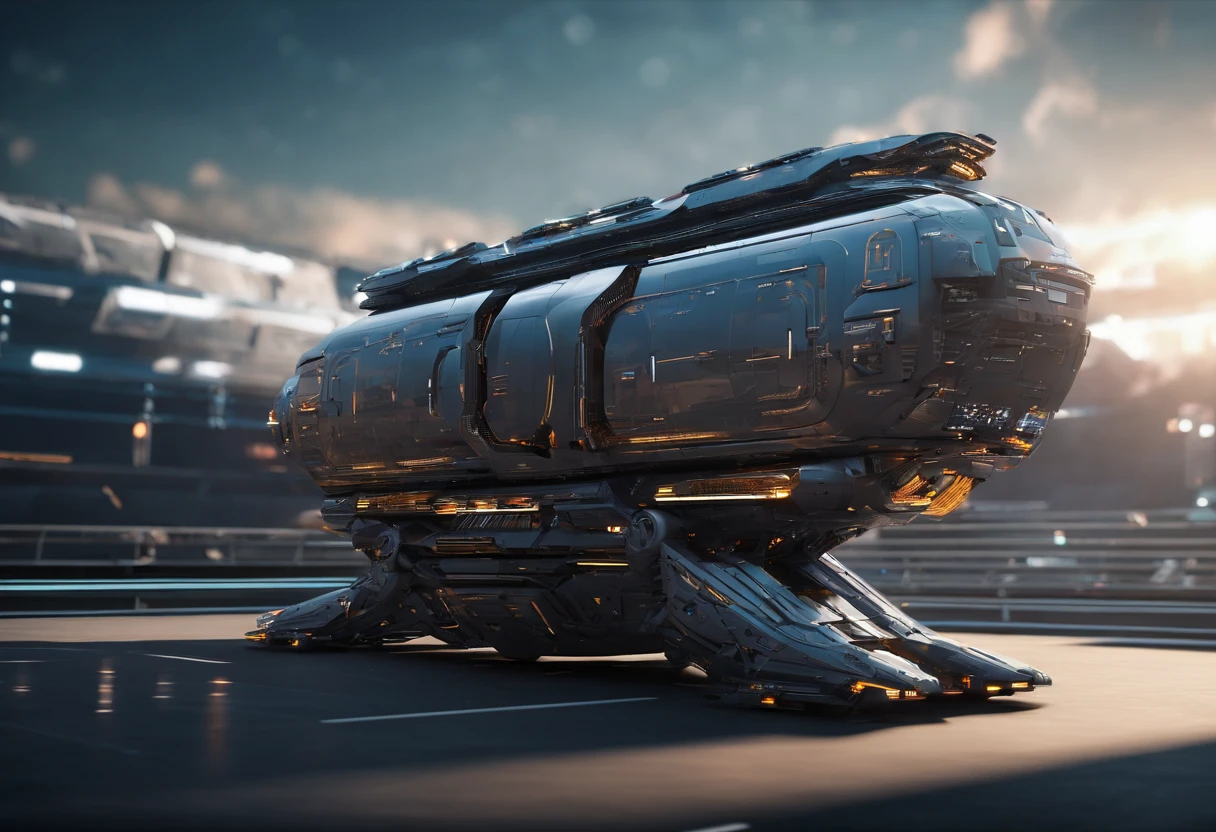 Interstellar Shuttle Bus,future-tech,Spaceships travel through space,Magnificent space scenes,tmasterpiece,k hd,the detail