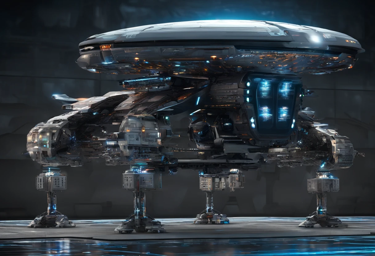 Interstellar Shuttle Bus,future-tech,Spaceships travel through space,Magnificent space scenes,tmasterpiece,k hd,the detail