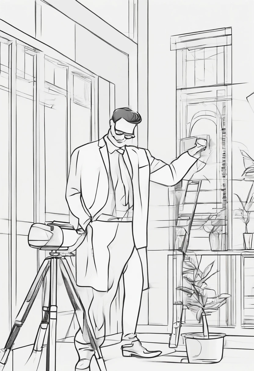 Photographer, male, tall