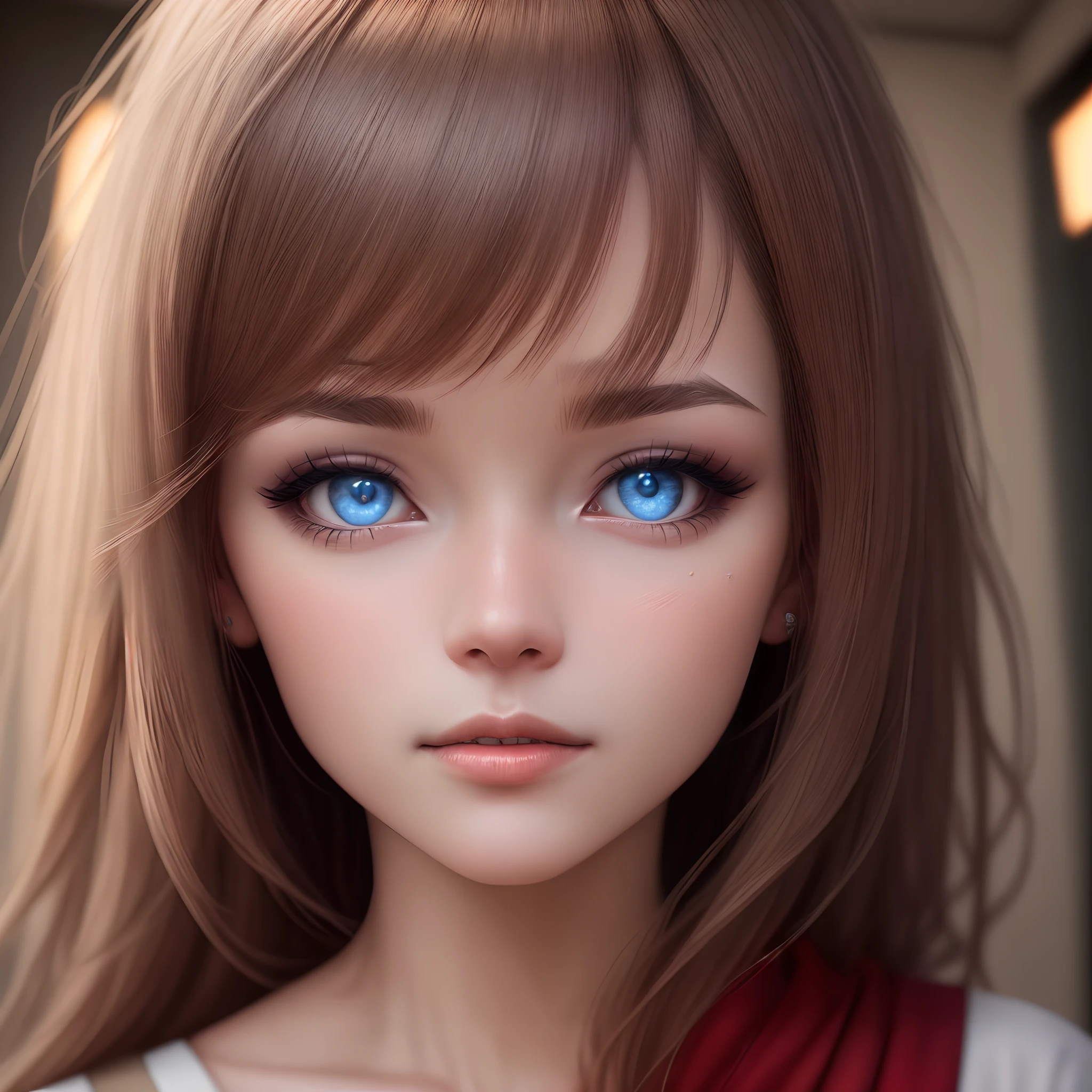 Best image quality, Masterpiece level, ultra highres, realism, Fantastic theme, head close-up, Une fille, Single person, Disperser, Architecture chinoise, Indoor, First-person perspective, Coiffe Phoenix, Robe florale, Get detailed interior lighting and cinematic lighting, Increase detailed overall ambient light, Face and Eye Details, Improve the realism of facial details, Mise au point nette claire, sanglotant, Morsure de la bouche, froncement de sourcils, Yeux brillants, sinple background, Sony Master Lens.