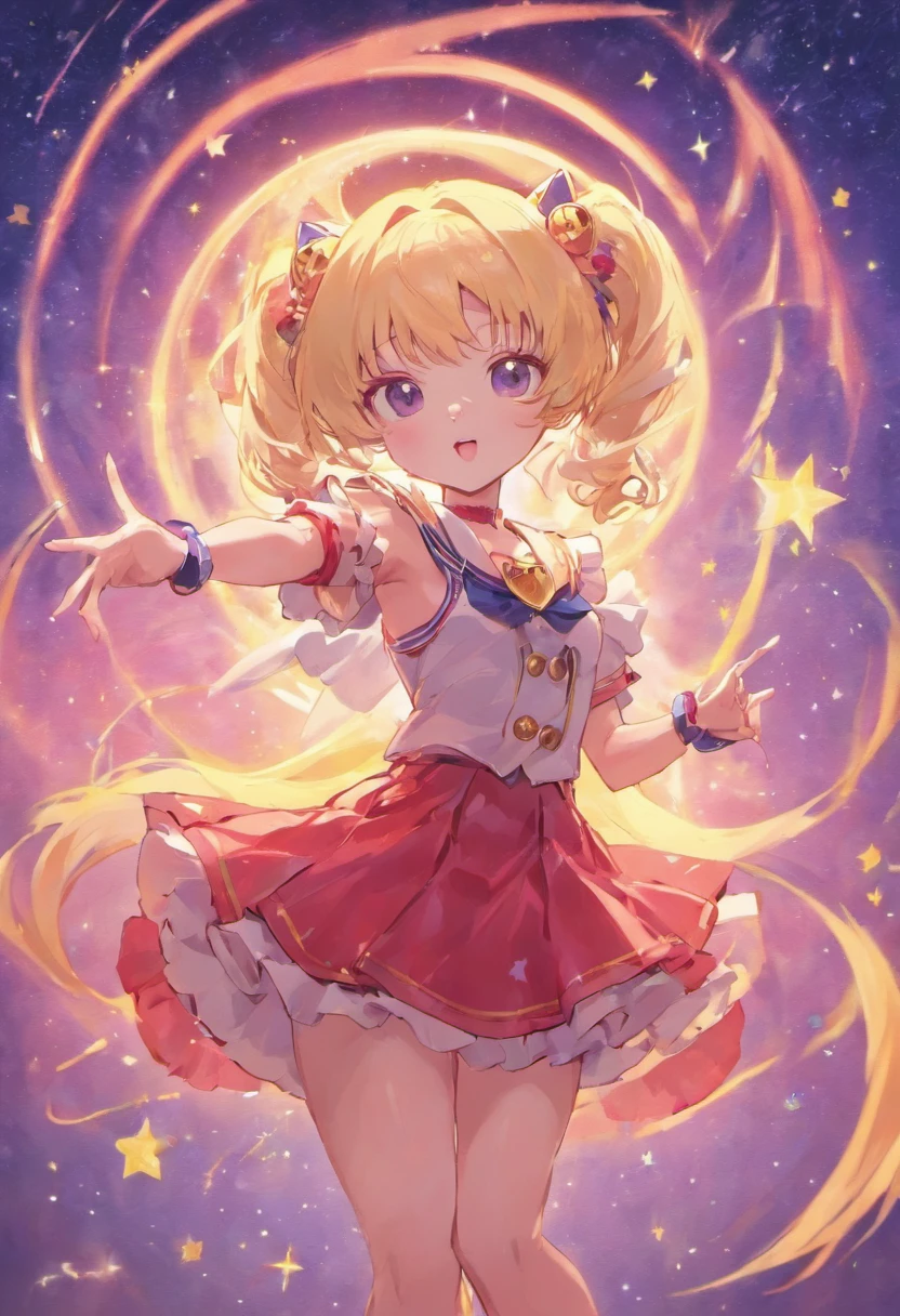 "Hello Kitty meets Sailor Moon, Create unique hybrid characters with a touch of magic."