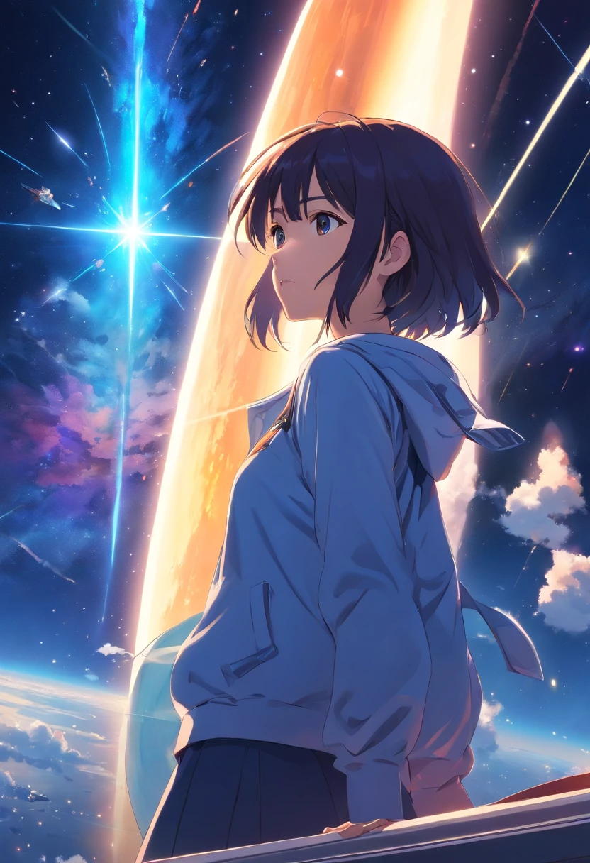 The entire galactic starry sky,Magnificent,Twinkling starlight,Boundless,Fantastic sights。