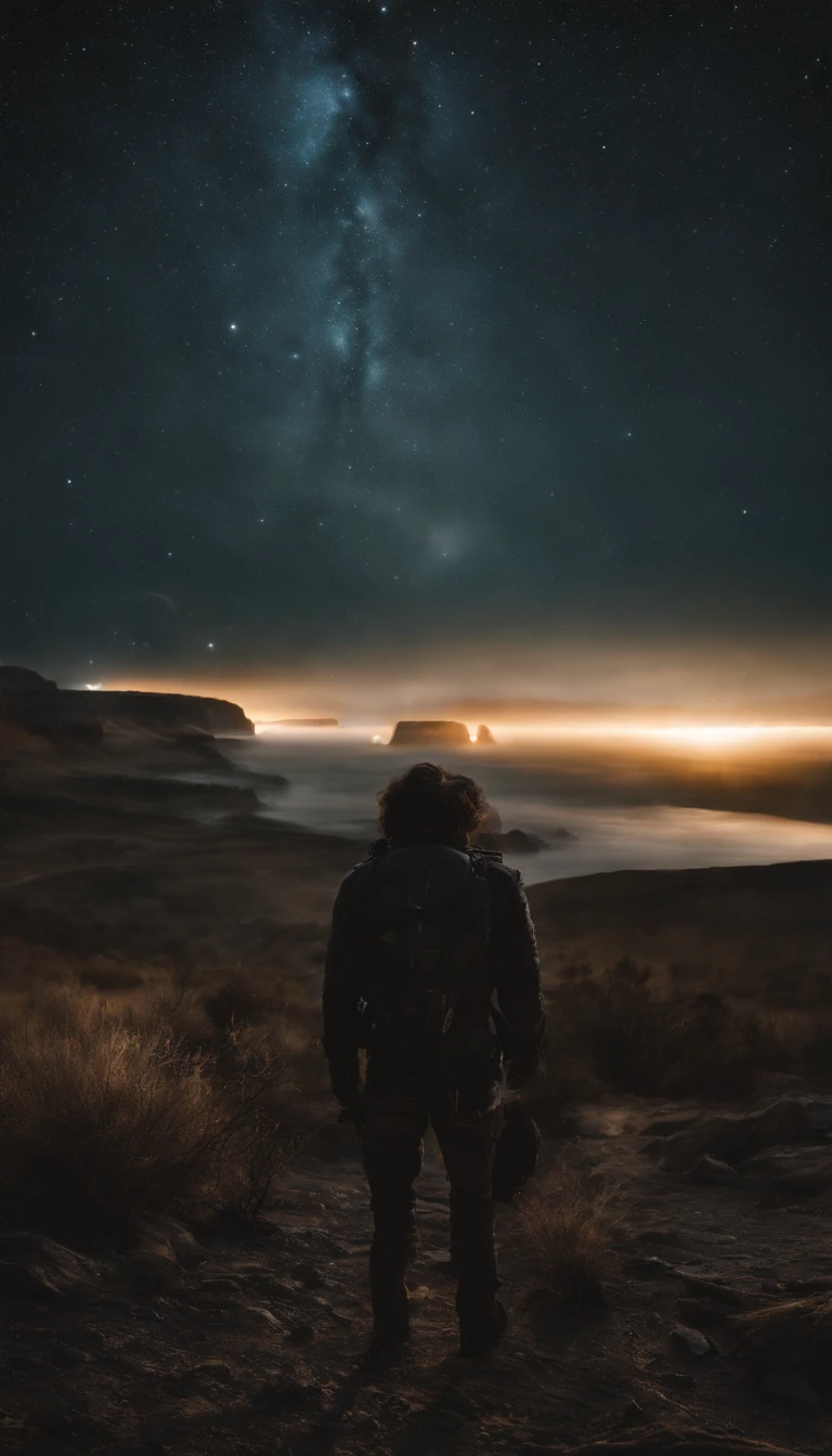 ((Masterpiece)),(Best quality)),Magnificent space image scene,heavenly body,Interstellar,Huge star gates,Spaceship,Shining starry sky,8K,super-fine,high qulity
