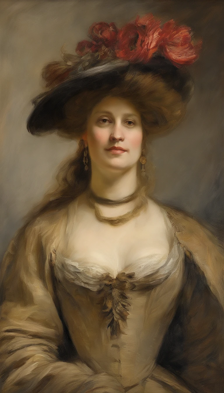 oil painting, heavy brushstrokes, paint drips, a breathtaking portrait of french noblewoman, prototype of Diana de Meridor,
the heroine of the novel Alexandre Dumas père "Countess de Monsoro", woman in her 30s, Baroque, dramatic contrasts between light and dark, emotional intensity, tenebrism, soft edges, oil on canvas, romanticism, baroque, realism, chiaroscuro, Dutch Golden Age, impasto, by Rembrandt van Rijn, by Rembrandt, rich, deep colors, layered image shaded by cells, golden ratio, award winning, professional, highly detailed, intricate, volumetric lighting, gorgeous, masterpiece, sharp focus, depth of field, perfect composition, award winner, artstation, acrylic painting, pixiv fanbox trends, palette knife and brush strokes, 16k hi-res, uhd