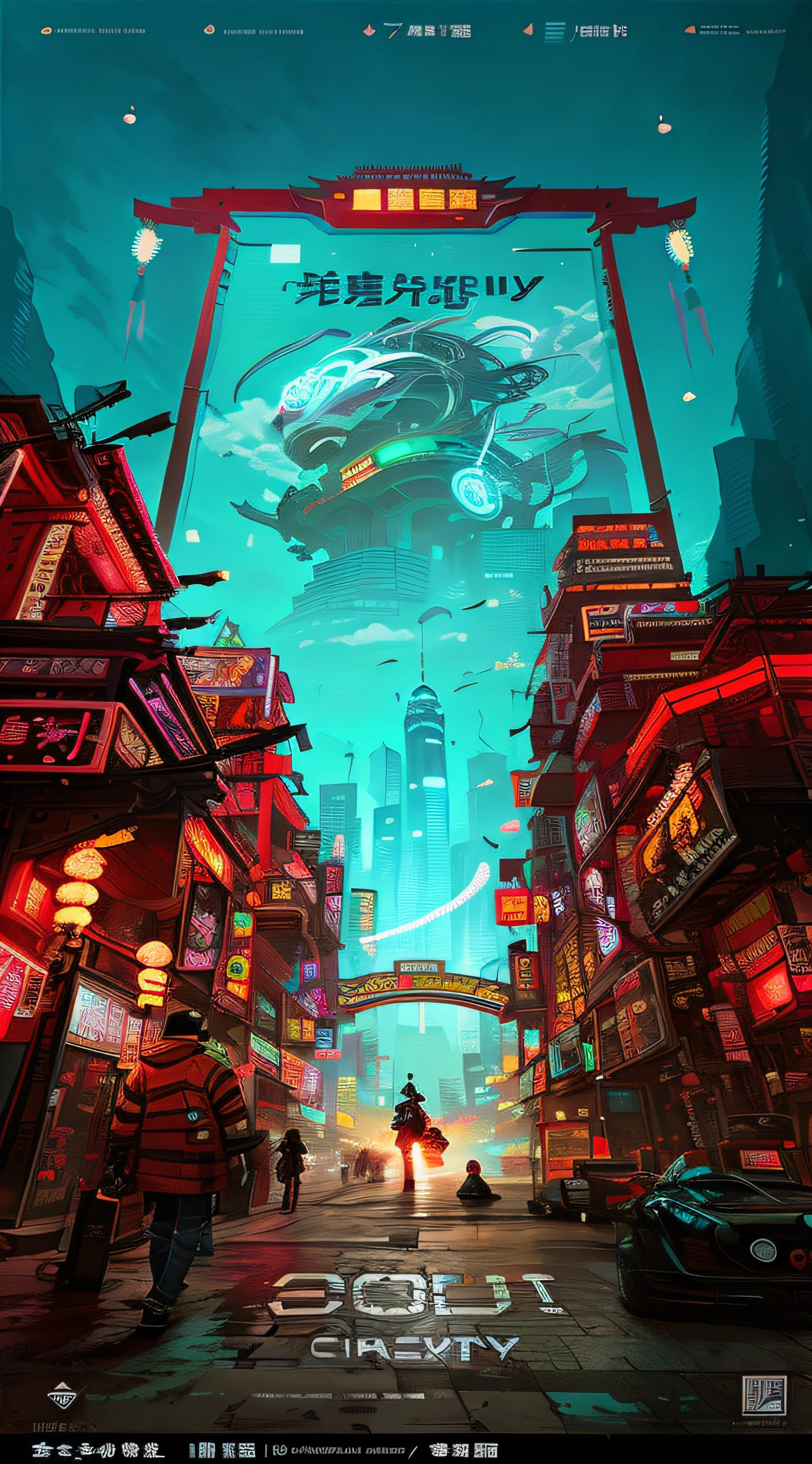Futuristic city scene with futuristic spaceship flying over the city, inspired by Liam Wong, cyberpunk theme art, Digital cyberpunk anime art, cyberpunk dreamscape, Cyberpunk art style, detailed cyberpunk illustration, busy cyberpunk metropolis, kowloon cyberpunk, cyberpunk illustration, cyberpunk anime art, in a futuristic cyberpunk city, anime cyberpunk art, at cyberpunk city, china town blade runner