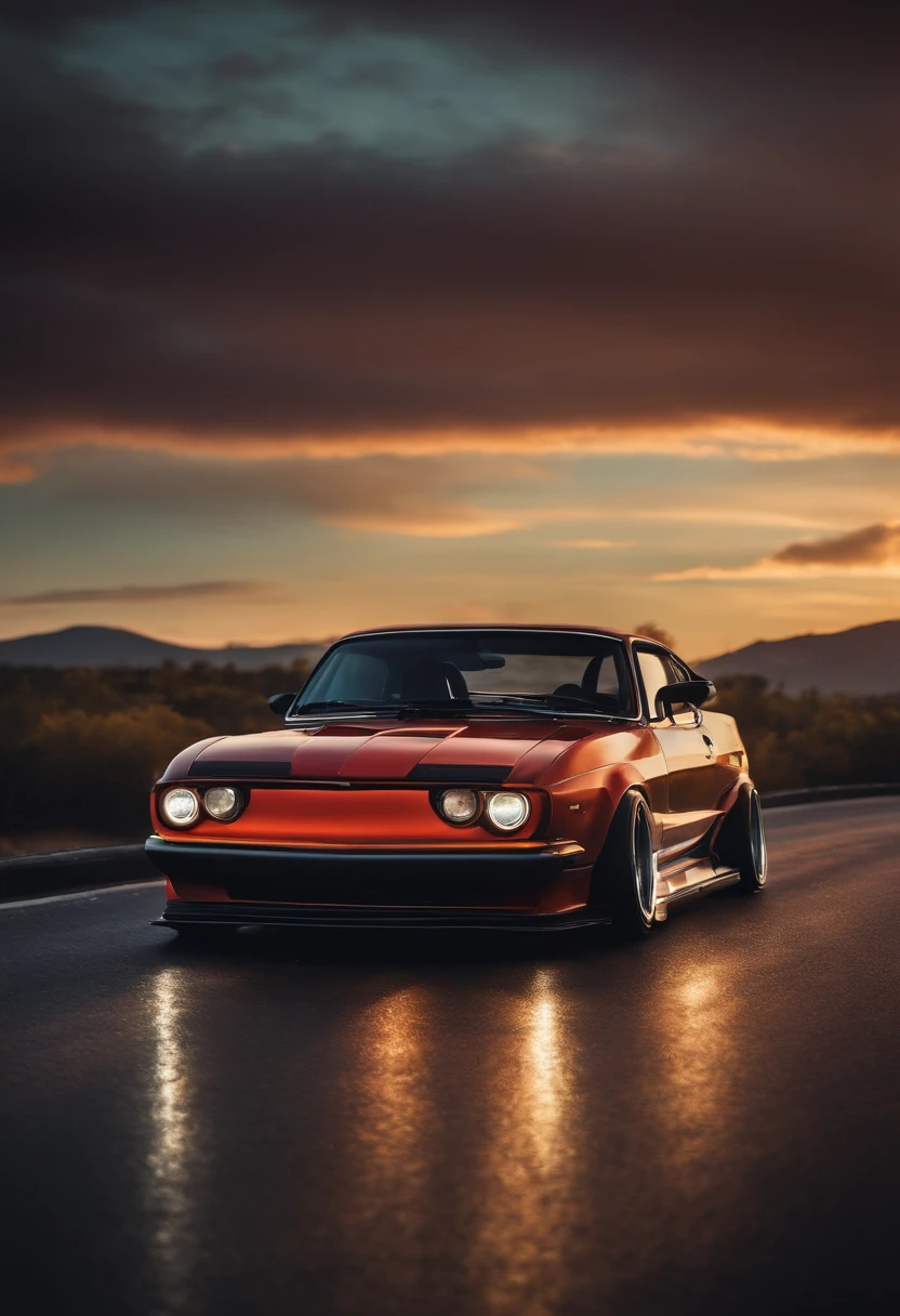 carro a fazer drift