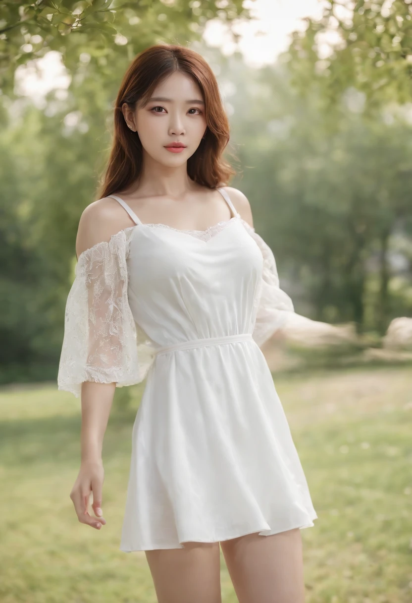((Attention to detail)),(Super detailed), 非常に詳細な CG ユニティ 8K 壁紙, Highest quality, 8K, 、girl、Two people、Fluffy long hair,、Mid-chest、((Beautiful Skin))、((Beautiful legs))、((Thin legs))、((smile))、sea,Summer outfit、