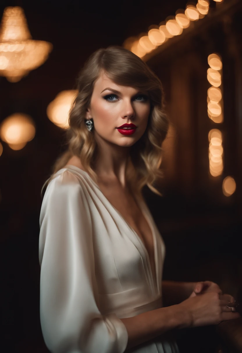 portrait of Taylor swift