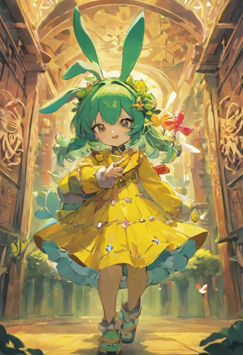 edgBunny,anthropomorphic turtle,Spring Festival
