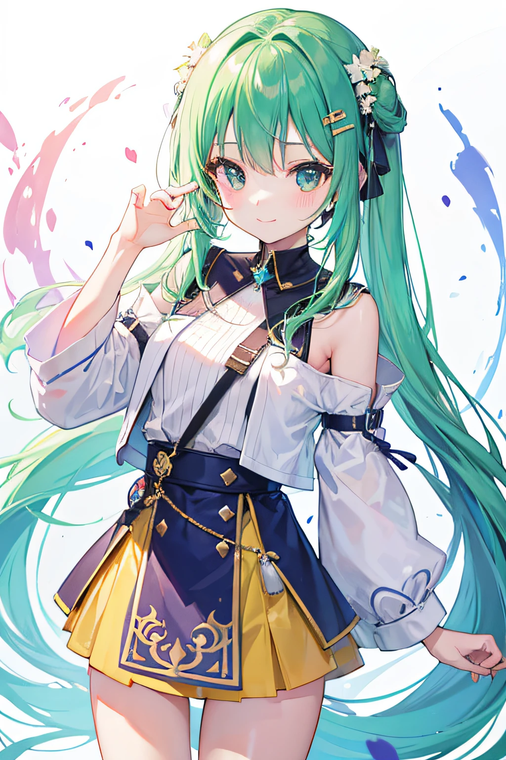 Kizi,ssmile,dual horsetail