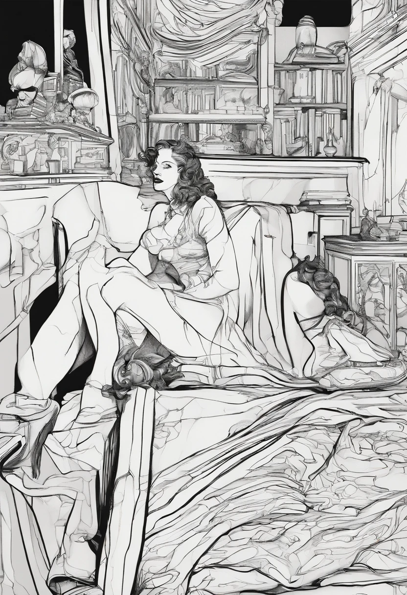 There is ugliness in beauty, But there is also beauty in ugliness. In the style of Adrian Ghenie, Esao Andrews, Jenny Saville, Edward Hopper, surrealism, Dark Art par James Jean, Takato Yamamoto, Minimalisme inkpunk. Dans le style Tim Burton.