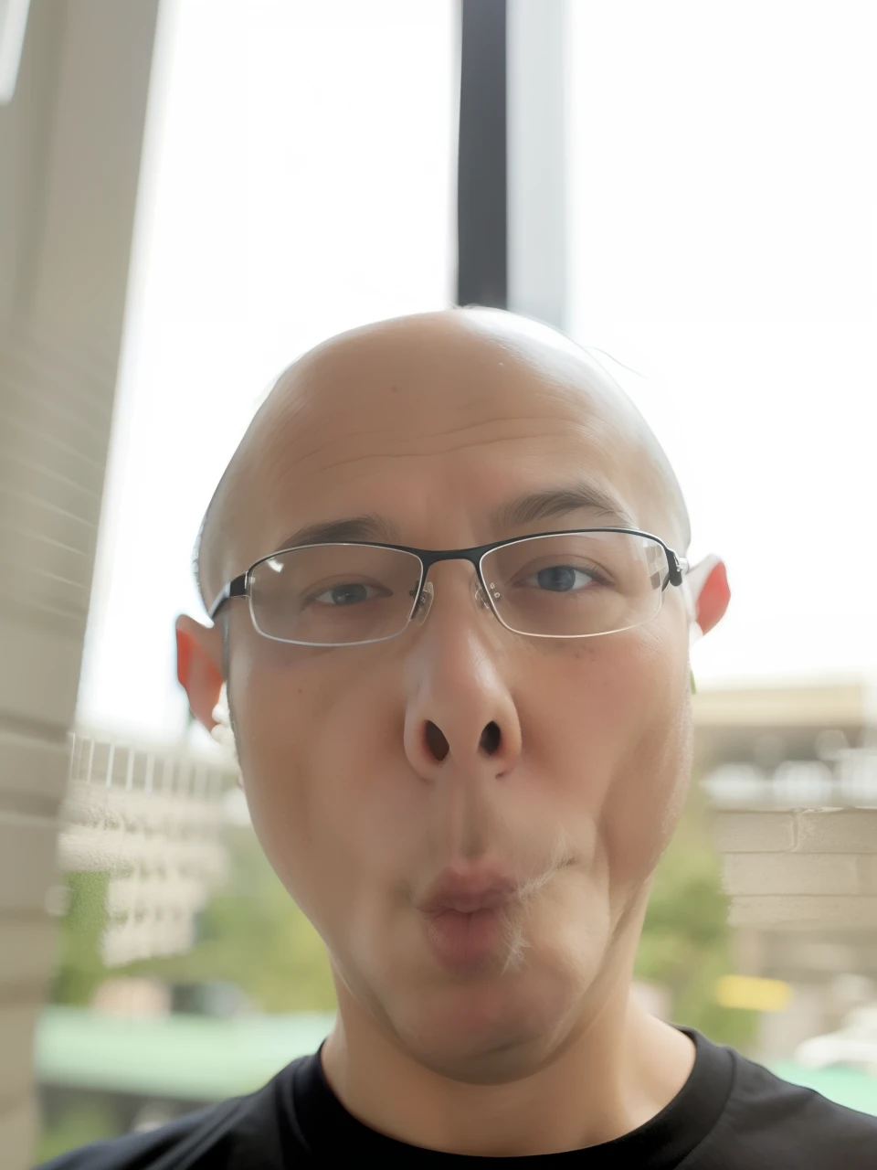 Bald head、Bald、No hair
