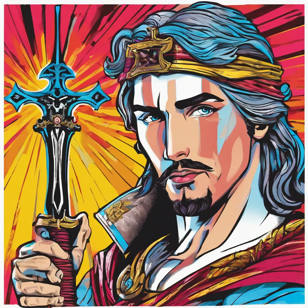 bust of a man with a sword, highly detailed character, high detail iconic character, fantasy assassin, male medieval assassin, holds a sword, bust portrait of an assassin, resin statue, medieval fantasy game art