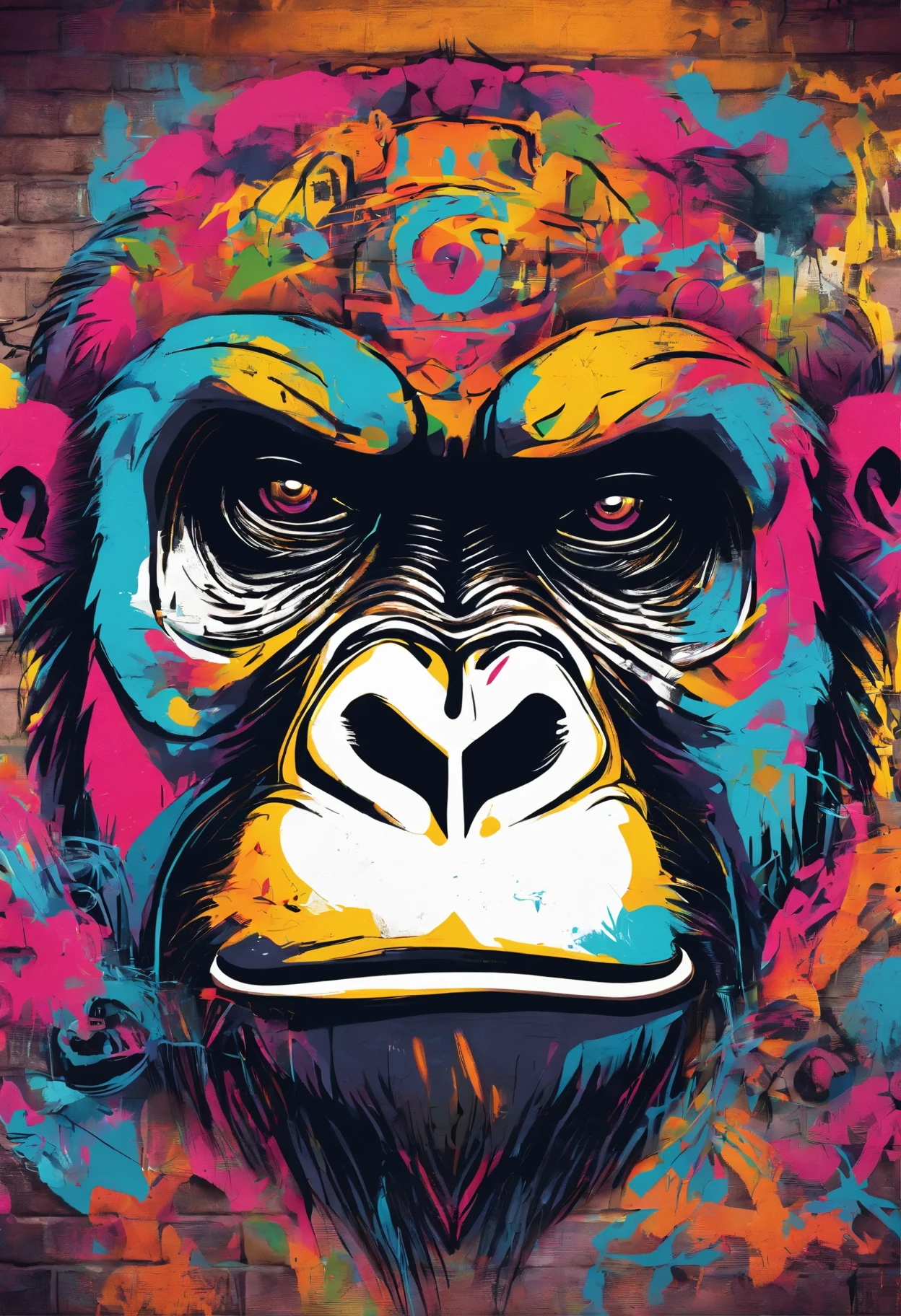 Tough gorilla