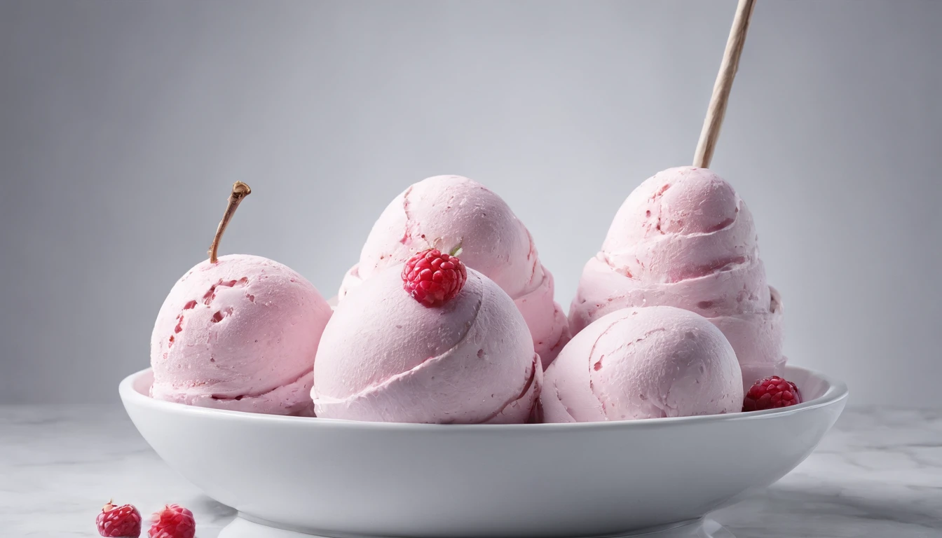 um delicioso sorvete, cinemactic, fotografia profissional, studio illumination, studio background, advertising photography, detalhes intrincados, hiper-detalhado, Ultra realista, 8k UHD