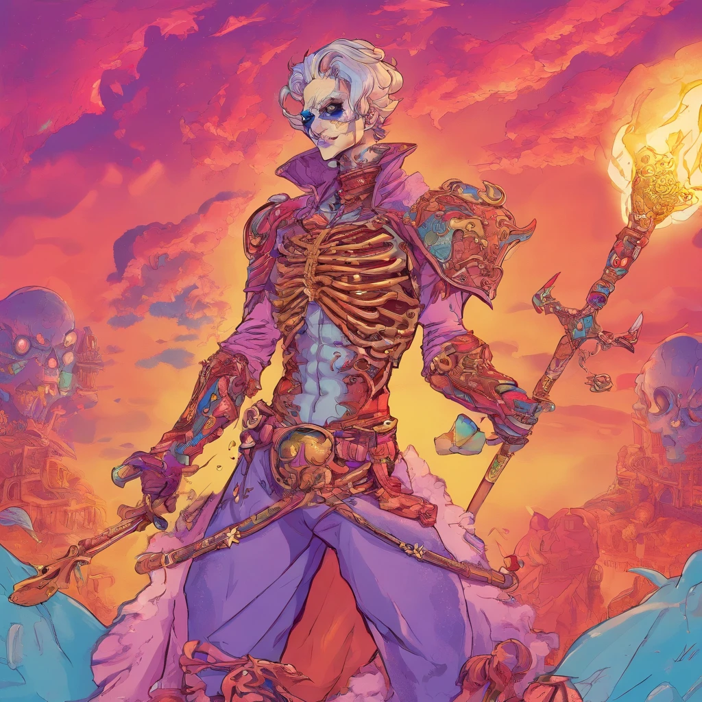 Castlevania Shadowlord Blonde Very detailed Ultra-realistic face Ultra-detailed motion shots Masterpiece Wide angle environment Movie scene Movie scene Lord Dracula leads an army to arm demons in battle Surreal War，Bright purple gold flowing short hair 32K（tmasterpiece，k hd，hyper HD，32K）boxing gloves，Silver Skull Abandoned Area of the Pond，Indigo Skull King ，Hold the steering wheel in your hand （The skeleton is realistic：1.4），，Silver skull flower ornaments，Petals flutter，Colored ball head，Hold your head high，Be proud，The nostrils look at people， A high resolution， the detail， RAW photogr， Sharp Re， Nikon D850 Film Stock Photo by Jefferies Lee 4 Kodak Portra 400 Camera F1.6 shots, Rich colors, ultra-realistic vivid textures, Dramatic lighting, Unreal Engine Art Station Trend, cinestir 800，Hold your head high，Be proud，The nostrils look at people，Tsundere，Petals flutter，Petals flutter，Sprinkle with gold dust，Fluttering，Impeccable，( reasonable design, Clear lines, High sharpness,Best quality, Very detailed skeleton, The skeleton of a masterpiece, offcial art, movie light effect, Boxer 32K（tmasterpiece，k hd，hyper HD，32K）short detailed hair，Martian ，Red Flame Maiden ，Copper protector （realisticlying：1.4），Python pattern robe，Purple-pink tiara，Snowflakes fluttering，The background is pure，Hold your head high，Be proud，The nostrils look at people， A high resolution， the detail， RAW photogr， Sharp Re， Nikon D850 Film Stock Photo by Jefferies Lee 4 Kodak Portra 400 Camera F1.6 shots, Rich colors, ultra-realistic vivid textures, Dramatic lighting, Unreal Engine Art Station Trend, cinestir 800，Wear boxing gloves