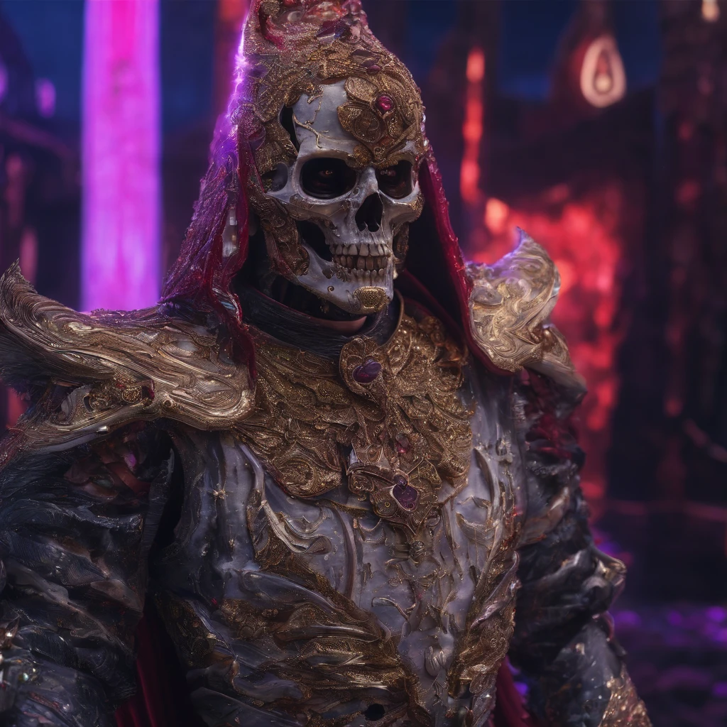 Castlevania Shadowlord Blonde Very detailed Ultra-realistic face Ultra-detailed motion shots Masterpiece Wide angle environment Movie scene Movie scene Lord Dracula leads an army to arm demons in battle Surreal War,Bright purple gold flowing short hair 32K(tmasterpiece,k hd,hyper HD,32K)boxing gloves,Silver Skull Abandoned Area of the Pond,Indigo Skull King ,Hold the steering wheel in your hand (The skeleton is realistic:1.4),,Silver skull flower ornaments,Petals flutter,Colored ball head,Hold your head high,Be proud,The nostrils look at people, A high resolution, the detail, RAW photogr, Sharp Re, Nikon D850 Film Stock Photo by Jefferies Lee 4 Kodak Portra 400 Camera F1.6 shots, Rich colors, ultra-realistic vivid textures, Dramatic lighting, Unreal Engine Art Station Trend, cinestir 800,Hold your head high,Be proud,The nostrils look at people,Tsundere,Petals flutter,Petals flutter,Sprinkle with gold dust,Fluttering,Impeccable,( reasonable design, Clear lines, High sharpness,Best quality, Very detailed skeleton, The skeleton of a masterpiece, offcial art, movie light effect, Boxer 32K(tmasterpiece,k hd,hyper HD,32K)short detailed hair,Martian ,Red Flame Maiden ,Copper protector (realisticlying:1.4),Python pattern robe,Purple-pink tiara,Snowflakes fluttering,The background is pure,Hold your head high,Be proud,The nostrils look at people, A high resolution, the detail, RAW photogr, Sharp Re, Nikon D850 Film Stock Photo by Jefferies Lee 4 Kodak Portra 400 Camera F1.6 shots, Rich colors, ultra-realistic vivid textures, Dramatic lighting, Unreal Engine Art Station Trend, cinestir 800,Wear boxing gloves