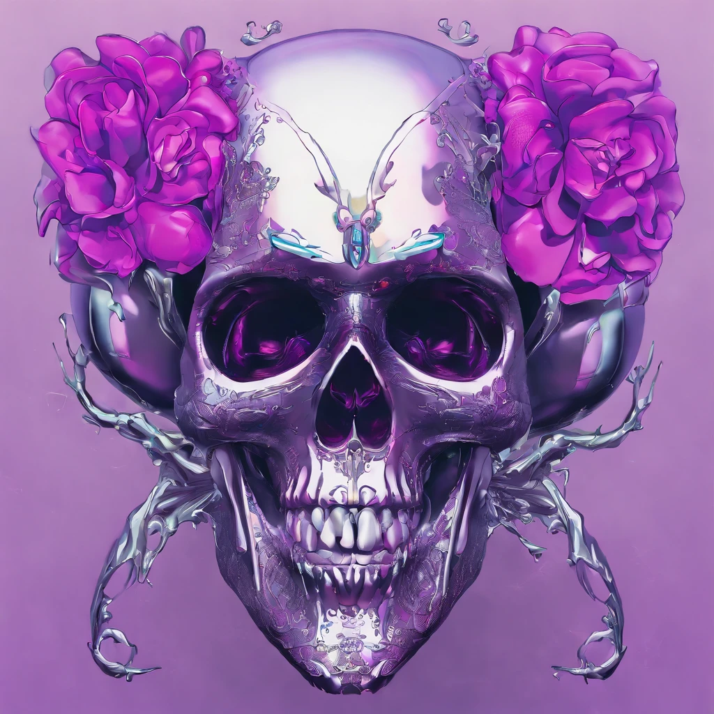 Bright purple gold flowing short hair 32K(tmasterpiece,k hd,hyper HD,32K)boxing gloves,Silver Skull Abandoned Area of the Pond,Indigo Skull King ,Hold the steering wheel in your hand (The skeleton is realistic:1.4),,Silver skull flower ornaments,Petals flutter,Colored ball head,Hold your head high,Be proud,The nostrils look at people, A high resolution, the detail, RAW photogr, Sharp Re, Nikon D850 Film Stock Photo by Jefferies Lee 4 Kodak Portra 400 Camera F1.6 shots, Rich colors, ultra-realistic vivid textures, Dramatic lighting, Unreal Engine Art Station Trend, cinestir 800,Hold your head high,Be proud,The nostrils look at people,Tsundere,Petals flutter,Petals flutter,Sprinkle with gold dust,Fluttering,Impeccable,( reasonable design, Clear lines, High sharpness,Best quality, Very detailed skeleton, The skeleton of a masterpiece, offcial art, movie light effect, Boxer 32K(tmasterpiece,k hd,hyper HD,32K)short detailed hair,Martian ,Red Flame Maiden ,Copper protector (realisticlying:1.4),Python pattern robe,Purple-pink tiara,Snowflakes fluttering,The background is pure,Hold your head high,Be proud,The nostrils look at people, A high resolution, the detail, RAW photogr, Sharp Re, Nikon D850 Film Stock Photo by Jefferies Lee 4 Kodak Portra 400 Camera F1.6 shots, Rich colors, ultra-realistic vivid textures, Dramatic lighting, Unreal Engine Art Station Trend, cinestir 800,Wear boxing gloves