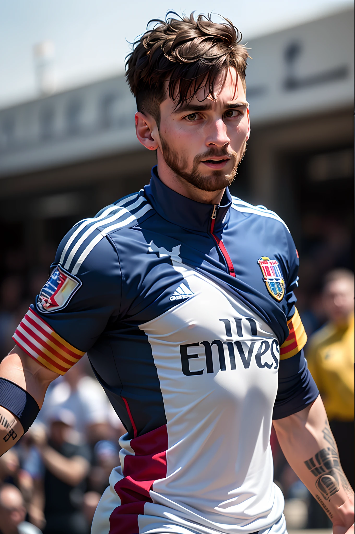 Lionel messi as a soldier