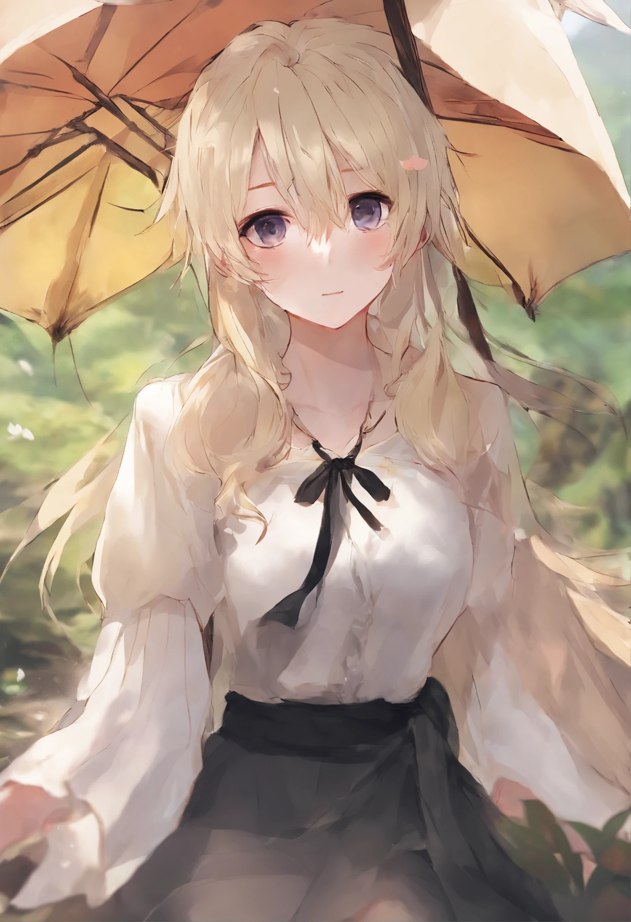 Sad girl,cry,darkness,Rain sky,。.。.。.。.。.。.。.。.。.。.。.。.。.。.。.。.。.。.。.3D,Upscale,hard disk,Blonde short,is crying,with his back turned