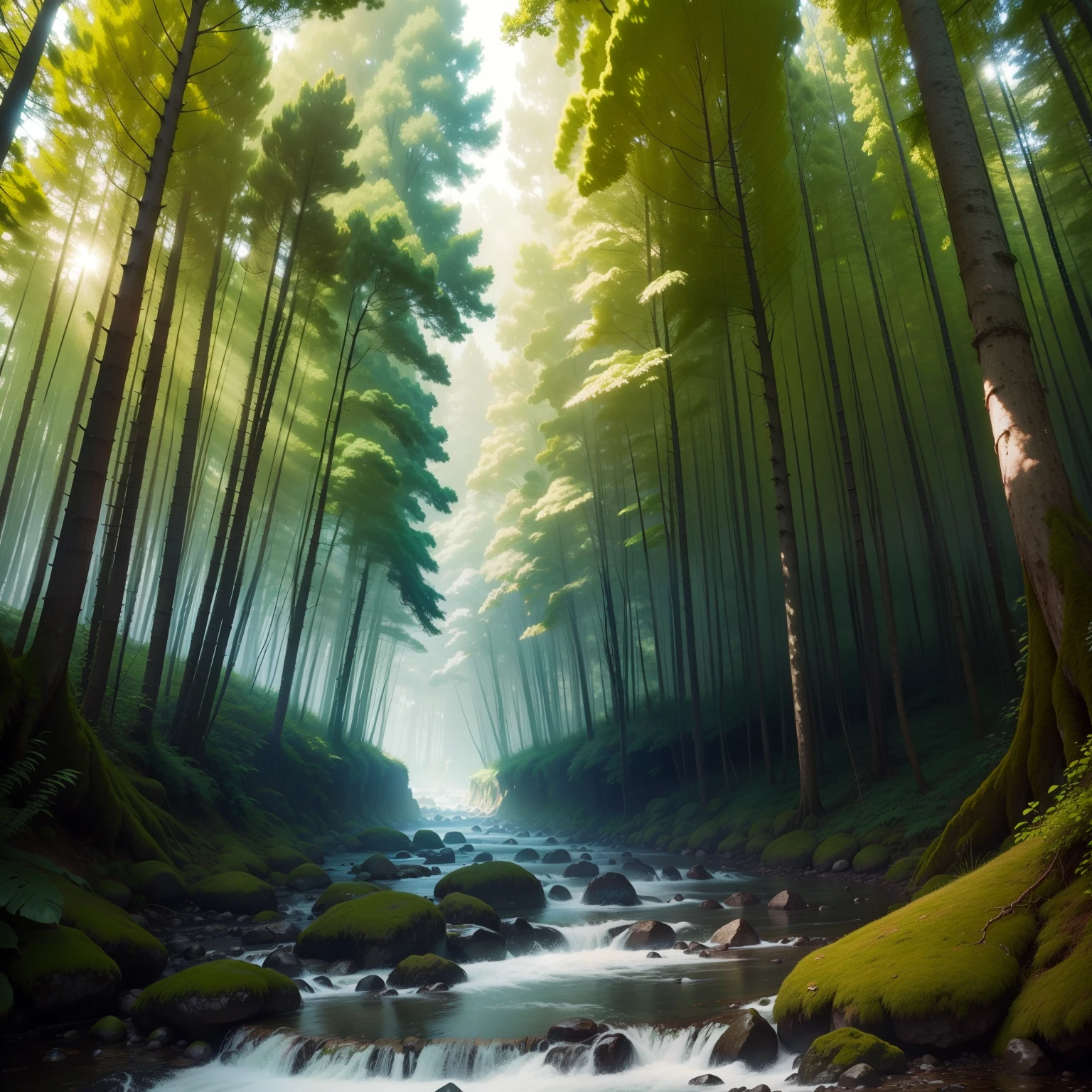 Nature Landscapes: Pictures of lush forests