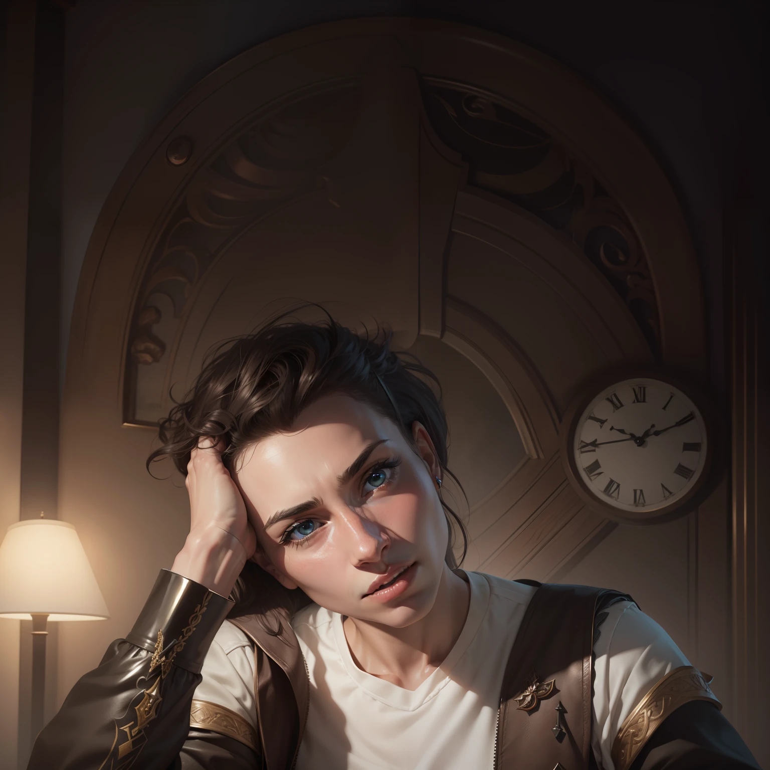 Realistic face 4k canvert