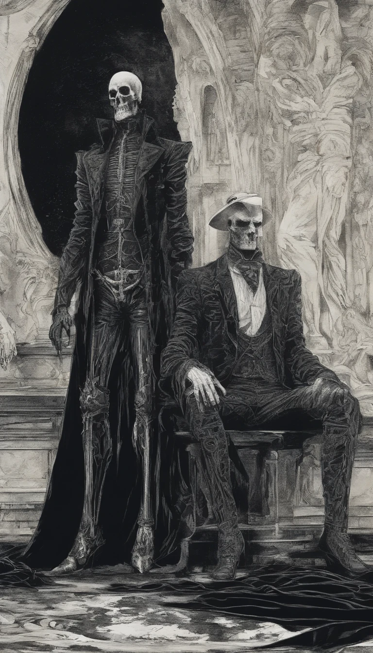 Sleek and modern, Two people, A man and a woman, shine, rebellious