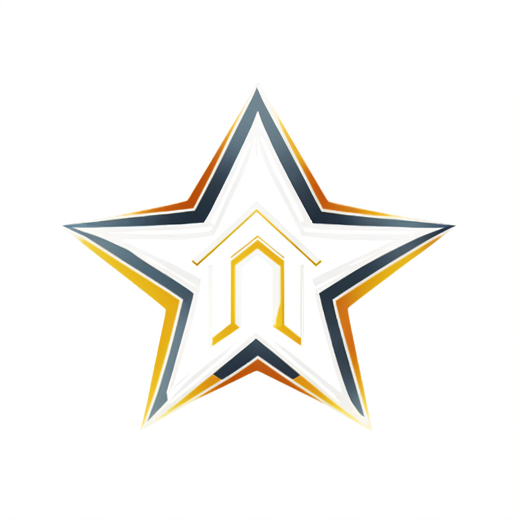 a star-shaped logo with a black background and a gold star, Novi Estrelas, telhado estrela, estrela dentro, imagem de perfil, Unique logotype, Logo, Logo, Estrelas, Estrela Michelin, Best LogoType, Game logotype, estrela, foto do perfil, foto de perfil, Nba, estrelas bonitas, Criado no Adobe Illustrator, Nhl, logo arttype, star hatcheries