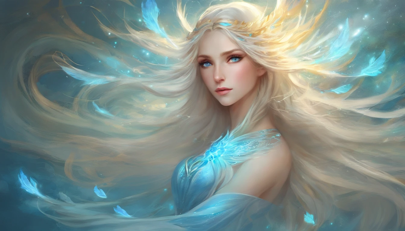 Light blue eyes