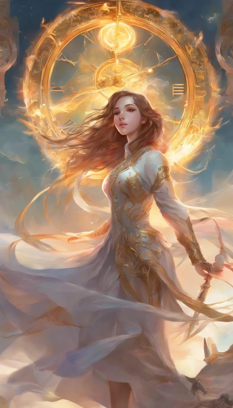 Blend in with the background, They were two women in a room with a clock and a lamp, wlop and ross thran, wlop and andrei riabovitchev, ross tran and bayard wu, edgar maxence and ross tran, WLOP and Sakimichan, ross tran and wlop, loish and ross tran, wlop and ross thran, wlop and rossdraws.