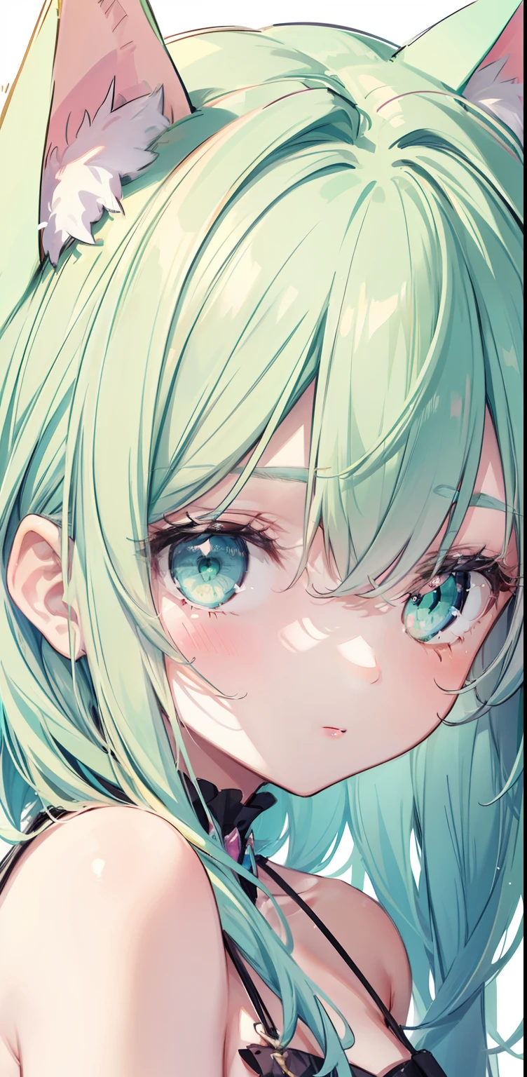 Cute girl photo, anime