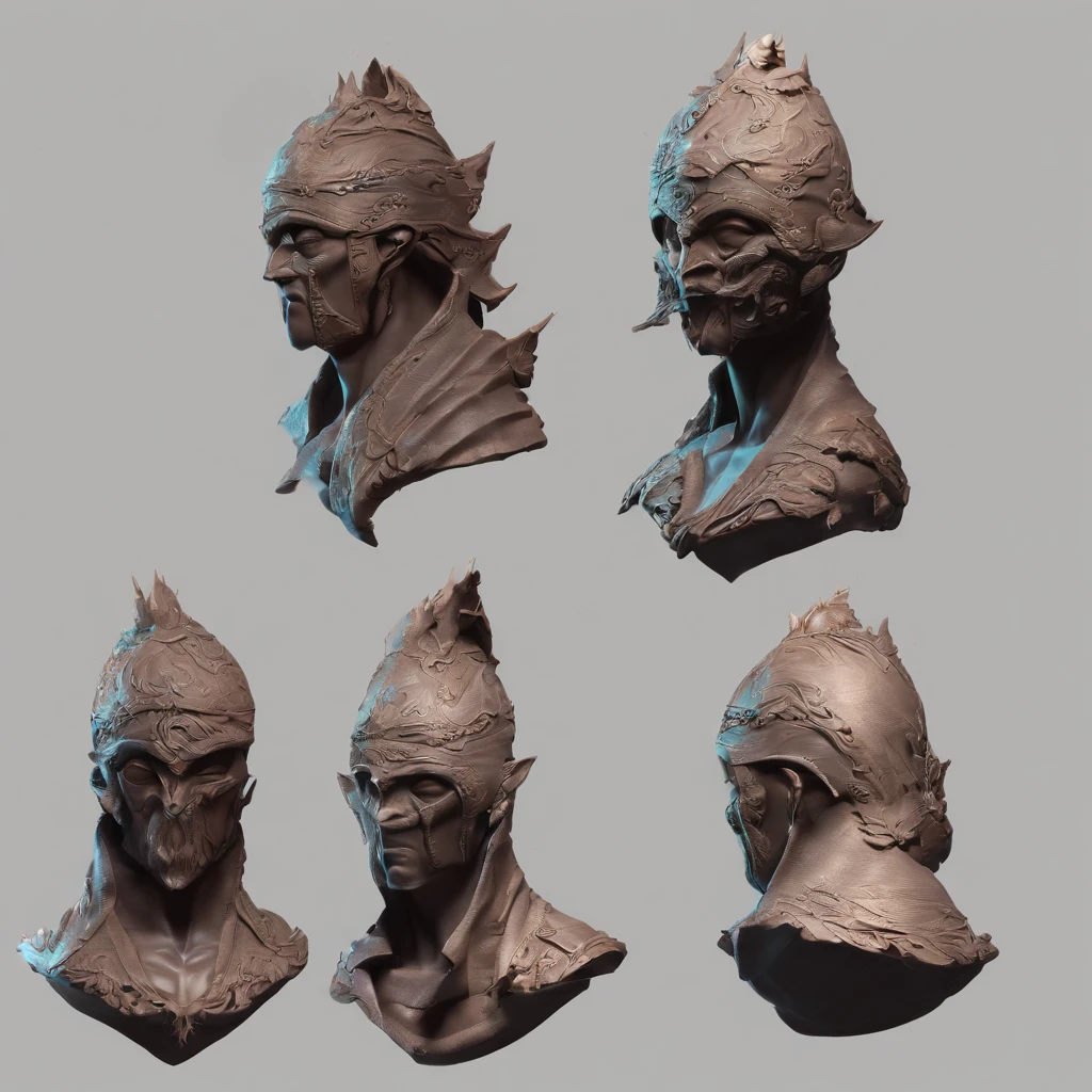 A 3d concept bust of an assassin I created using Zbrush, Maya, Mari, V-Ray, Keyshot and Nuke. The design of the base was based on world of warcraft's artwork.
