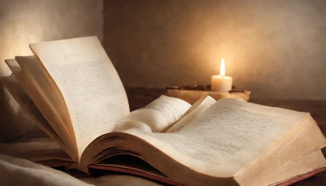 (La mejor calidad,Altas Resoluciones:1.2),Ultra detallado,realista:1.37,fondo oscuro,Libro abierto en medio de la oscuridad,illuminating only the book,solo libro iluminado,Powerful focus of attention in the book,alto contraste,foco nítido,Ultra-detailed book pages,Crisp and clear text,Gloomy surroundings,Mysterious atmosphere,Derrame de luz sutil,Llamativo efecto claroscuro,intrincada cubierta en relieve,Elegante libro encuadernado en cuero,Texturas ricas,Impeccable craftsmanship,Book pages full of knowledge,rodeado de oscuridad sin fin,Envuelto en un mar de sombras,Entorno de suspenso,Detalle extraordinario,Detalles elaborados por expertos,Meticulously designed light and shadow,induce a sense of wonder,Impeccable attention to detail,Thick black ink and crisp white pages,Impresionantemente realista,Dramatic lighting,creando un ambiente cautivador,colores vivos que contrastan con fondo oscuro,envuelto en un sentido de misterio,Los bordes del libro se desvanecen en la oscuridad,Reflejos sutiles en la portada,Paleta tenue,Resplandor sobrenatural que emana del libro,cautivador y seductor,Belleza fascinante,Significado profundo del libro,Experiencia trascendente,Excepcionalmente inmersivo,Compelling narrative revealed on the pages,absorbido en el mundo de la literatura,Secretos insondables esperando a ser descubiertos,Unparalleled artistic vision